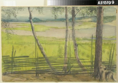 夏の風景 作： アルバート・エーデルフェルト