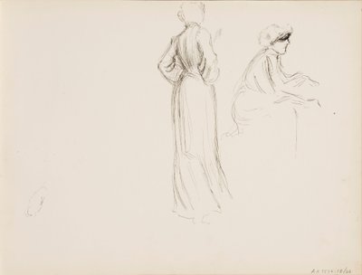 スタッフの草稿 作： Albert Edelfelt