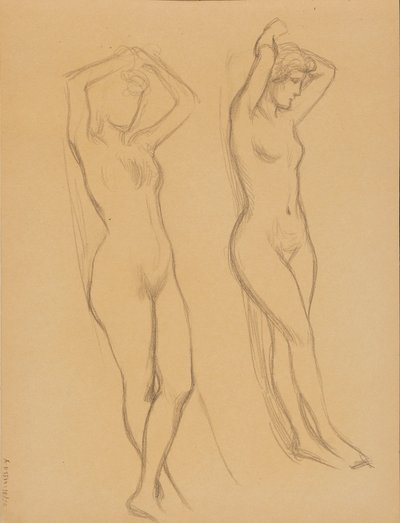 ヌード 作： Albert Edelfelt