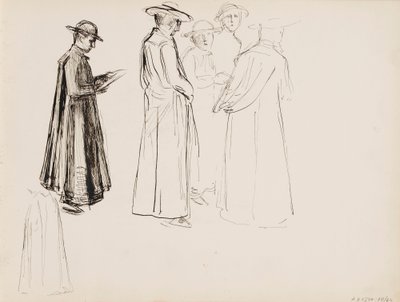 聖職者 作： Albert Edelfelt