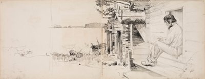 無題 作： Albert Edelfelt