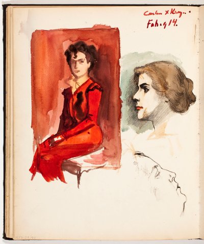 無題 作： Albert Edelfelt