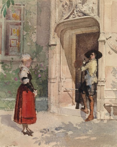  作： Albert Edelfelt