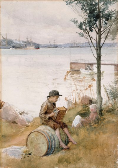  作： Albert Edelfelt