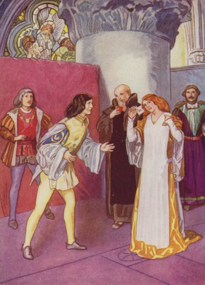 Shakespeare: Muito Barulho por Nada (litho colorida) 作： Albert Edward Jackson
