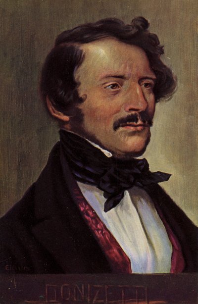 ガエターノ・ドニゼッティ、イタリアの作曲家（1797-1848） 作： Albert Eichhorn
