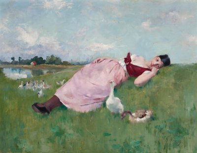 グースガール 作： Albert Emile Artigue