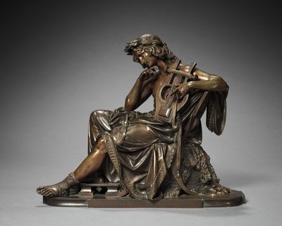 オルフェウス、1860年代初頭。 作： Albert Ernest Carrier Belleuse