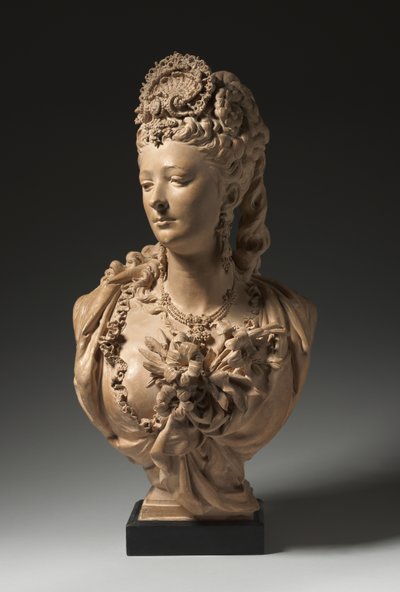ポートレートバスト、1865年頃 作： Albert Ernest Carrier Belleuse