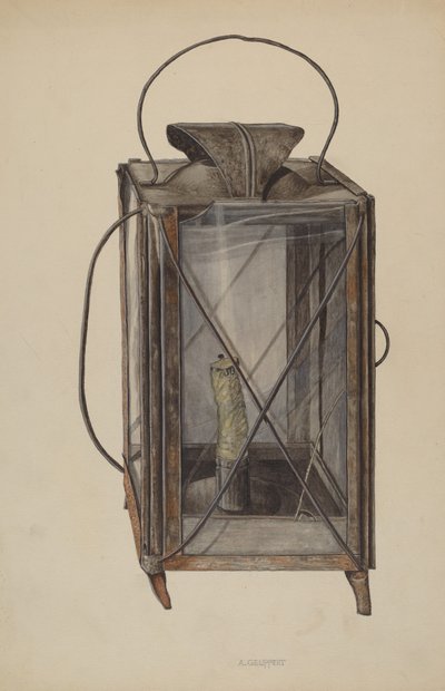 キャンドル用ランタン 作： Albert Geuppert