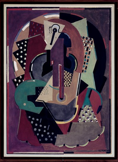 コンポジション（キャンバスに油彩 作： Albert Gleizes