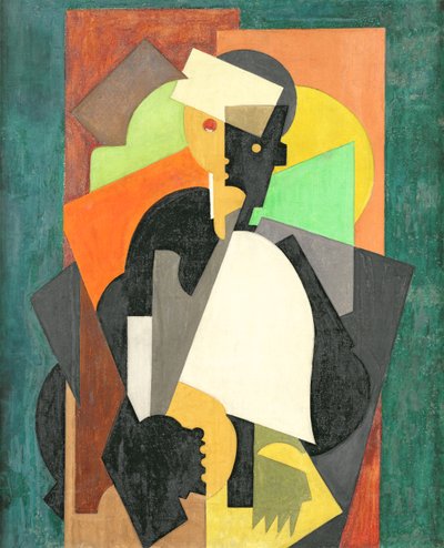 フィギュア、学生 作： Albert Gleizes