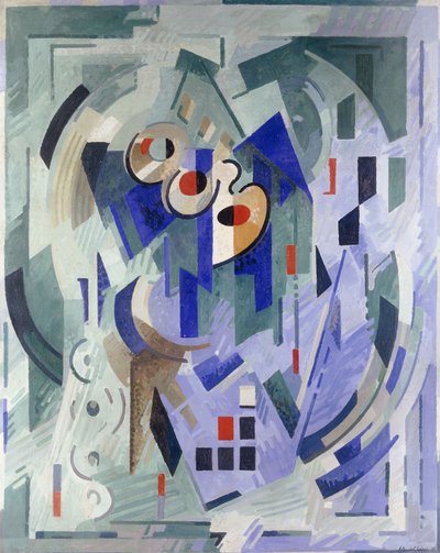 スピリットのために - グリーンまたはコンポジション 作： Albert Gleizes