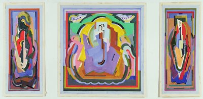トリプティクのための習作 作： Albert Gleizes