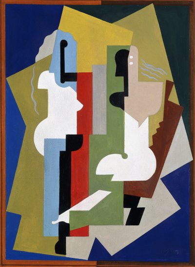 二人のヌード 作： Albert Gleizes