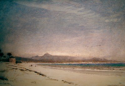 アルクディア湾、マヨルカ島 作： Albert Goodwin