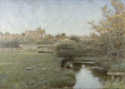 アランデル（水彩、ボディカラー、ペン、紙にインク） 作： Albert Goodwin