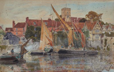 メドウェイのアリスフォード 作： Albert Goodwin