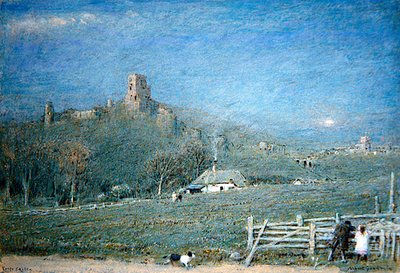 コーフ城 作： Albert Goodwin