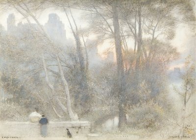 コーフ城 作： Albert Goodwin