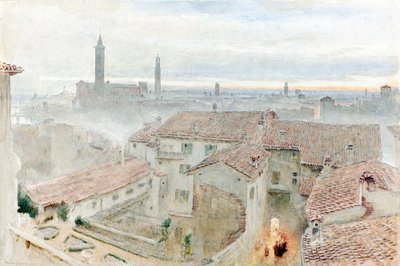 フィレンツェ 作： Albert Goodwin
