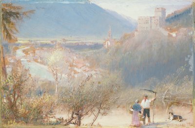 ラーデック、1910 作： Albert Goodwin