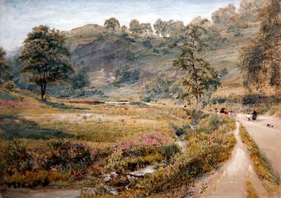 マトロック（水彩・紙） 作： Albert Goodwin