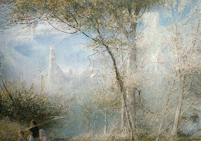 北イタリア・メラーノ 作： Albert Goodwin