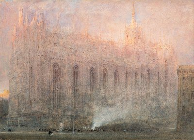 ミラノ大聖堂 作： Albert Goodwin