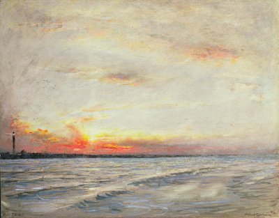 ポートサイド、サイダ、レバノン 作： Albert Goodwin