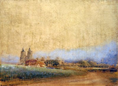 リカルバ、ケント（ペン、インク、水彩、紙） 作： Albert Goodwin