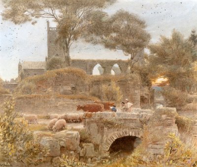セント・デイヴィッズ 作： Albert Goodwin
