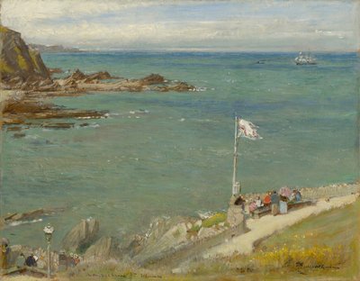 イルフラクームのブリストルチャンネル、1890年代 作： Albert Goodwin