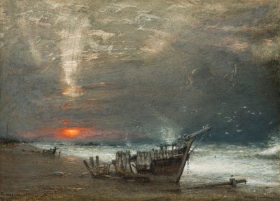 一日の終わり 作： Albert Goodwin
