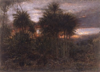 森のすべての獣が動くジャングル（トイレとガッシュ） 作： Albert Goodwin