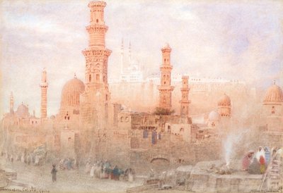 カリフの墓、カイロ 作： Albert Goodwin