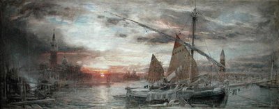 ベニス 作： Albert Goodwin
