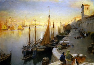 ベニス 作： Albert Goodwin
