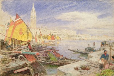 ベニス、1893 作： Albert Goodwin