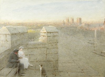 ヨーク、古代史 作： Albert Goodwin