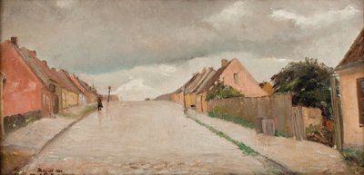 HillerødのBakkegade 作： Albert Gottschalk
