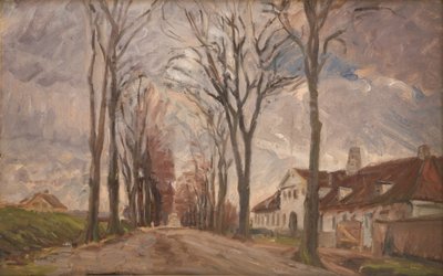 Lyngbyvejen by Vintappergården 作： Albert Gottschalk