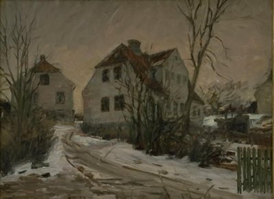 リンビーの冬の日 作： Albert Gottschalk