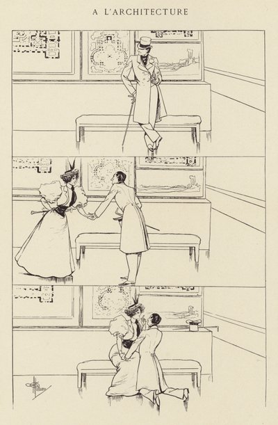 建築 作： Albert Guillaume