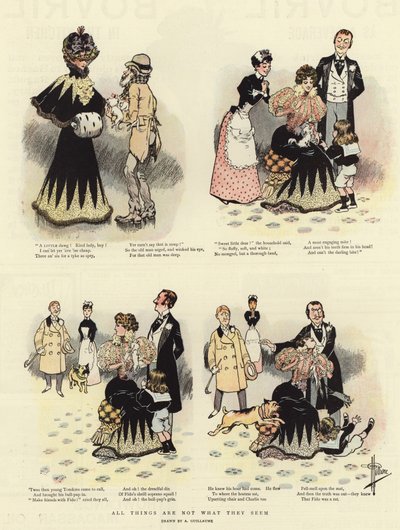 すべてのものは彼らが見えるものではありません 作： Albert Guillaume
