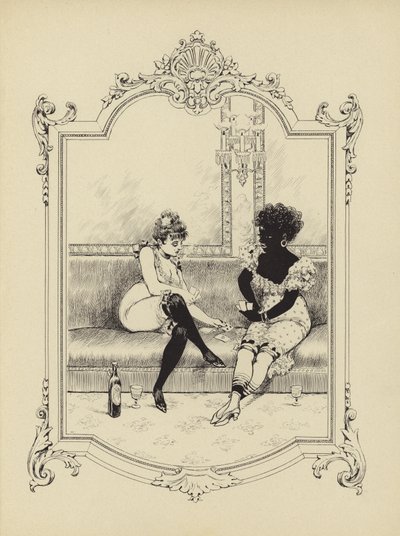 アイスクリームの思い出からの漫画 作： Albert Guillaume