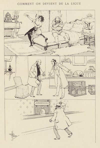 リーグになる方法 作： Albert Guillaume