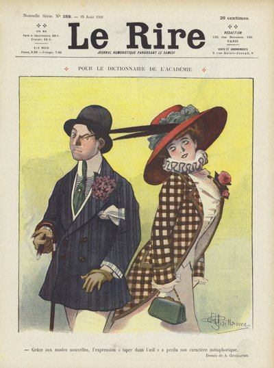 ル・リールのイラスト 作： Albert Guillaume