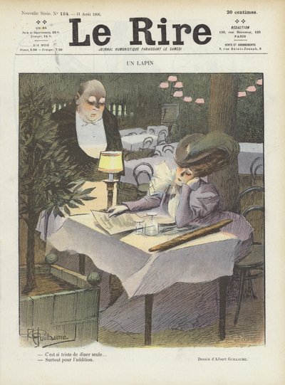 ル・リールのイラスト 作： Albert Guillaume