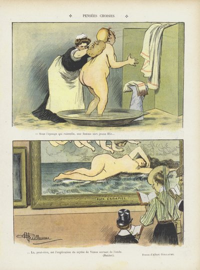 ル・リールのイラスト 作： Albert Guillaume